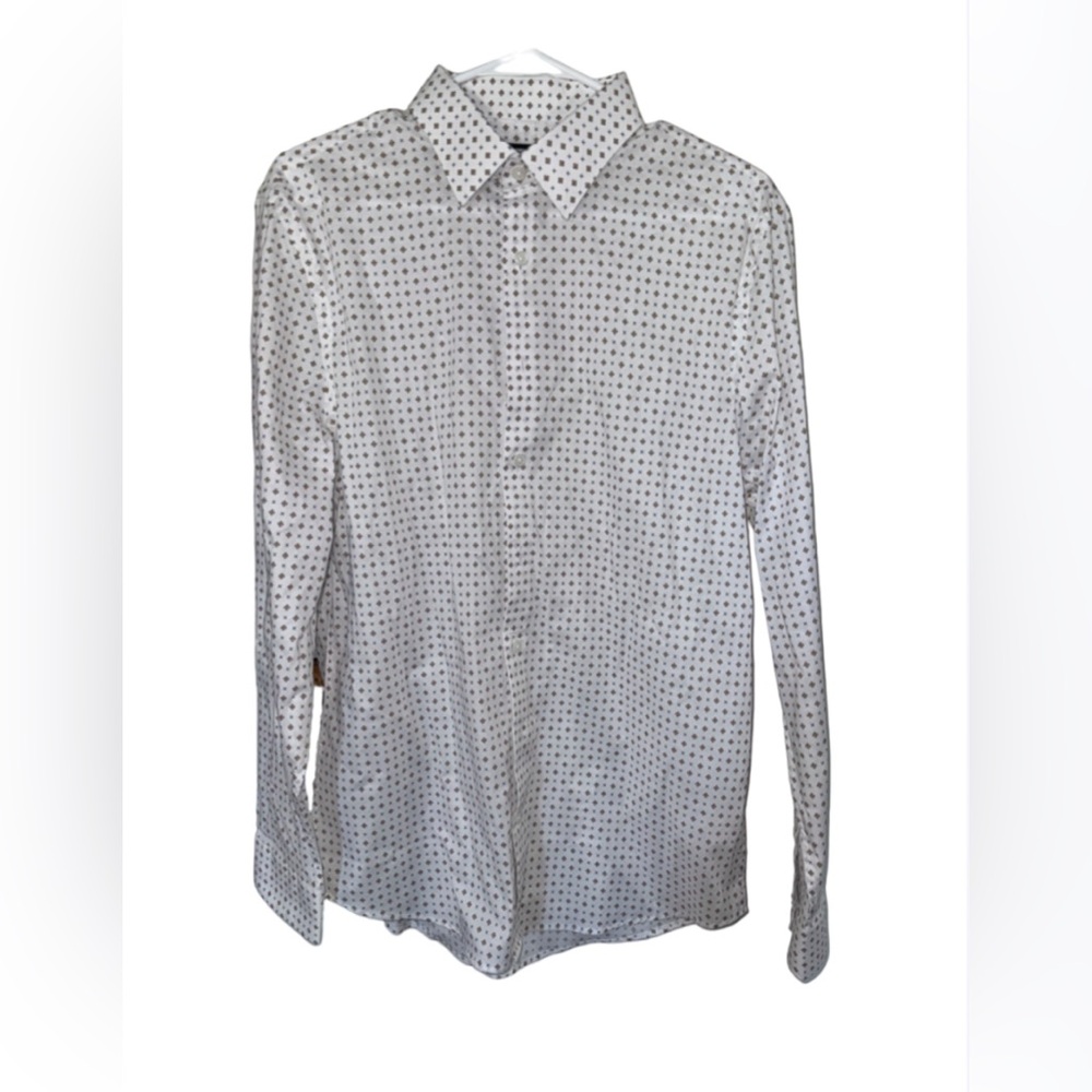 Men’s express geo print shirt